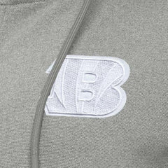 Cincinnati Bengals Antigua Women's Seeker Full-Zip Hoodie Jacket Heather Gray