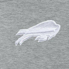 Buffalo Bills Antigua Women's Victory Crew Pullover Sweatshirt Heather Gray