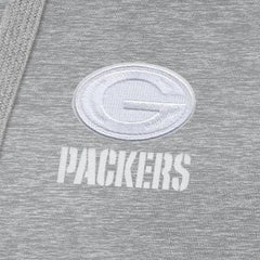 Green Bay Packers Antigua Women's Victory Pullover Hoodie Heather Gray