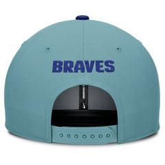 Atlanta Braves Nike Father's Day Pro Performance Snapback Hat - Turquoise Hats