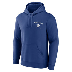 NHL Toronto Maple Leafs Blue Team Lockup Pullover Hoodie