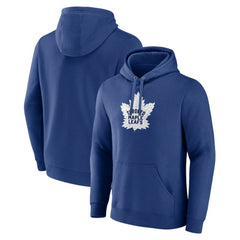 NHL Toronto Maple Leafs Blue Primary Logo Pullover Hoodie