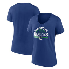 NHL Vancouver Canucks Women's Represent T-Shirt - Blue