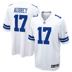 NFL Brandon Aubrey Dallas Cowboys Game Jersey - White