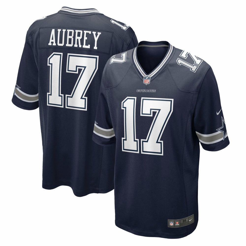 NFL Brandon Aubrey Dallas Cowboys Team Game Jersey - Navy