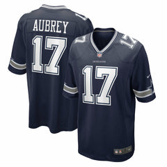 NFL Brandon Aubrey Dallas Cowboys Team Game Jersey - Navy
