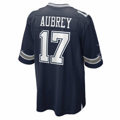 NFL Brandon Aubrey Dallas Cowboys Team Game Jersey - Navy