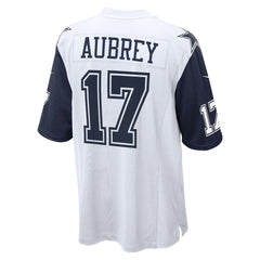 NFL Brandon Aubrey Dallas Cowboys Alternate Game Team Jersey - White