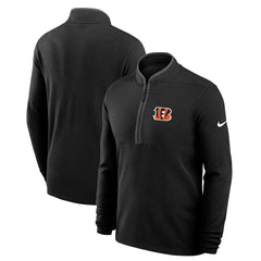 Cincinnati Bengals Lightweight Victory Dri-FIT Half-Zip Pullover Black
