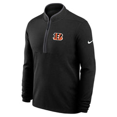 Cincinnati Bengals Lightweight Victory Dri-FIT Half-Zip Pullover Black