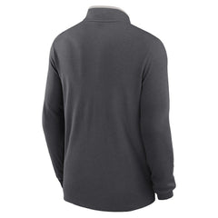 Cleveland Browns Lightweight Victory Dri-FIT Half-Zip Pullover Anthracite