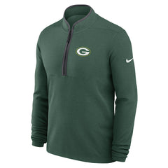 Green Bay Packers Lightweight Victory Dri-FIT Half-Zip Pullover Green