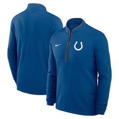 Indianapolis Colts Lightweight Victory Dri-FIT Half-Zip Pullover Royal