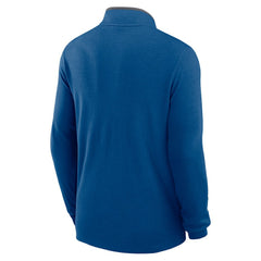 Indianapolis Colts Lightweight Victory Dri-FIT Half-Zip Pullover Royal