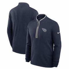 Tennessee Titans Lightweight Victory Dri-FIT Half-Zip Pullover Navy