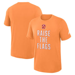 Tampa Bay Buccaneers Rewind Slub Dri-FIT T-Shirt Orange