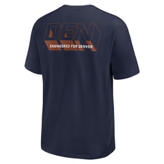 Denver Broncos Dominate The Game Essential Max90 T-Shirt Navy