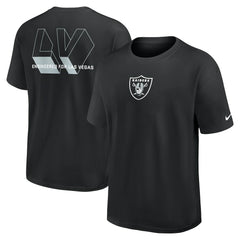 Las Vegas Raiders Dominate The Game Essential Max90 T-Shirt Black