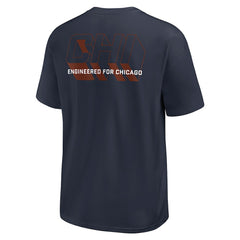 Chicago Bears Dominate The Game Essential Max90 T-Shirt Navy