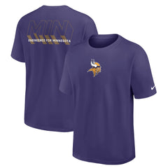 Minnesota Vikings Dominate The Game Essential Max90 T-Shirt Purple