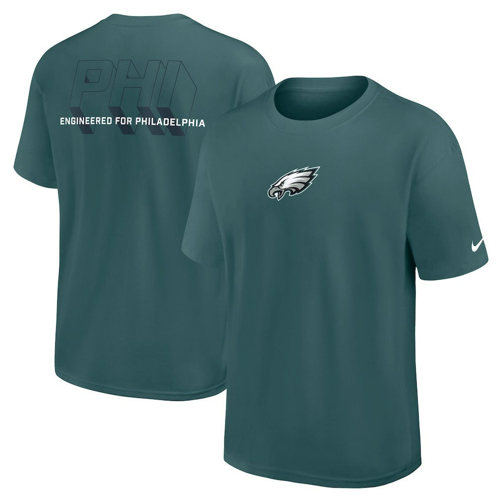 Philadelphia Eagles Dominate The Game Essential Max90 T-Shirt Midnight Green