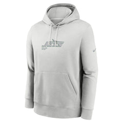 New York Jets Edge Pack French Terry Club Pullover Hoodie Gray