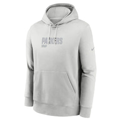 Green Bay Packers Edge Pack French Terry Club Pullover Hoodie Gray