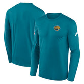 Jacksonville Jaguars Legend Small Logo Dri-FIT Long Sleeve T-Shirt Teal