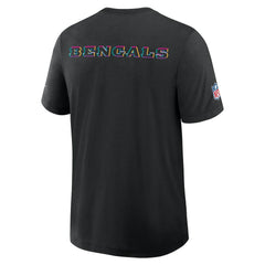 Cincinnati Bengals 2025 NFL Crucial Catch Tri-Blend Dri-FIT T-Shirt Black