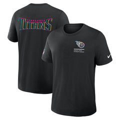 Tennessee Titans 2025 NFL Crucial Catch Tri-Blend Dri-FIT T-Shirt Black