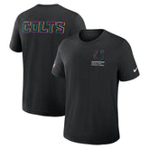 Indianapolis Colts 2025 NFL Crucial Catch Tri-Blend Dri-FIT T-Shirt Black