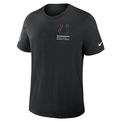 Indianapolis Colts 2025 NFL Crucial Catch Tri-Blend Dri-FIT T-Shirt Black