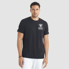 Las Vegas Raiders 2025 NFL Crucial Catch Tri-Blend Dri-FIT T-Shirt Black