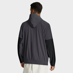 Cleveland Browns Sideline Anorak Half-Zip Hoodie Jacket Anthracite