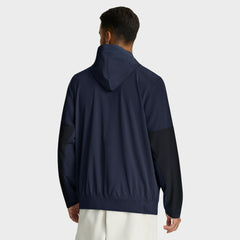 Denver Broncos Sideline Anorak Half-Zip Hoodie Jacket Navy