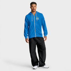 Los Angeles Chargers Sideline Standard Issue Utility Player Dri-FIT Full-Zip Hoodie Powder Blue