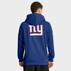 New York Giants Sideline Standard Issue Utility Player Dri-FIT Full-Zip Hoodie Royal