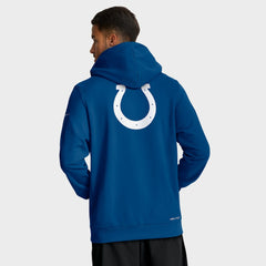 Indianapolis Colts Sideline Standard Issue Utility Player Dri-FIT Full-Zip Hoodie Royal
