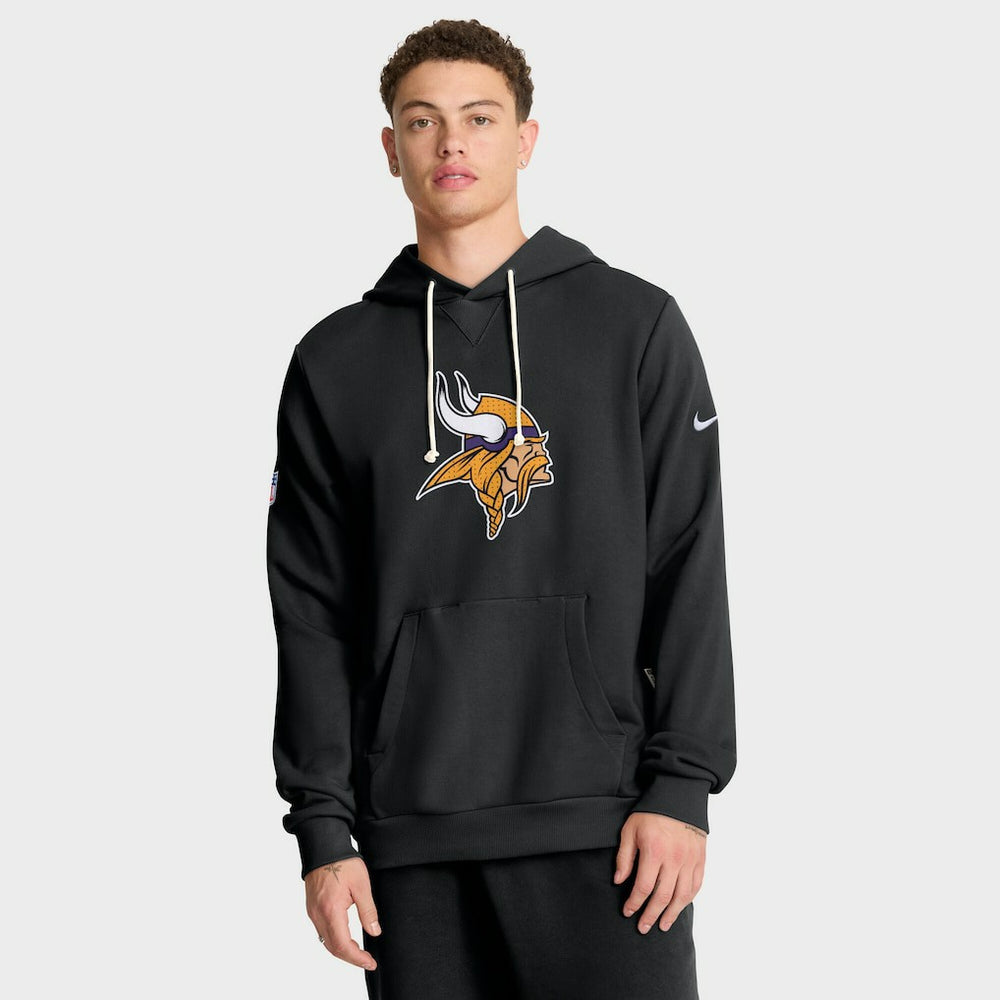 Minnesota Vikings Sideline Standard Issue Initial Home Dri-FIT Hoodie Black