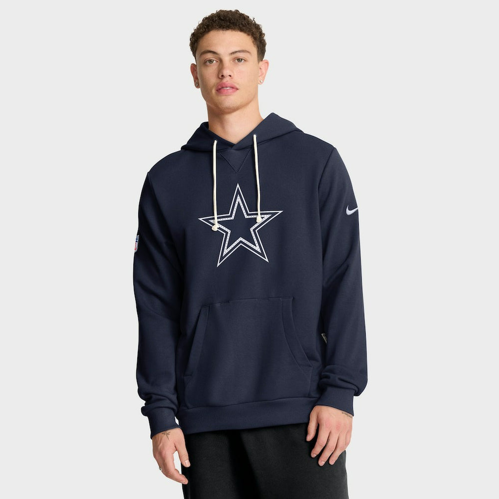 Dallas Cowboys Sideline Standard Issue Initial Home Dri-FIT Hoodie Navy