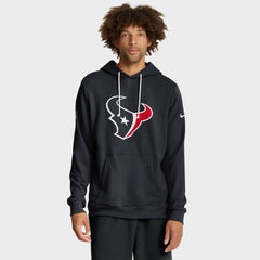 Houston Texans Sideline Standard Issue Initial Home Dri-FIT Hoodie Navy