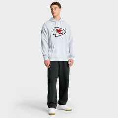 Kansas City Chiefs Sideline Standard Issue Initial Home Dri-FIT Hoodie White
