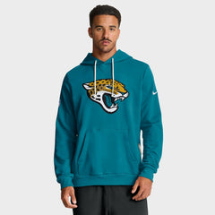 Jacksonville Jaguars Sideline Standard Issue Initial Home Dri-FIT Hoodie Teal
