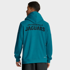 Jacksonville Jaguars Sideline Standard Issue Initial Home Dri-FIT Hoodie Teal