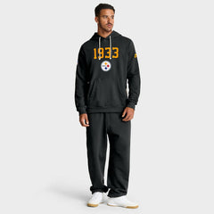 Pittsburgh Steelers Sideline Standard Issue Alt 2 Dri-FIT Hoodie Black