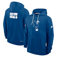 Indianapolis Colts Sideline Standard Issue Alt 2 Dri-FIT Hoodie Royal