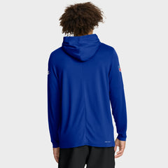 Seattle Seahawks Sideline Pass Accuracy Dri-FIT Long Sleeve Hoodie T-Shirt Royal