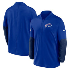 Buffalo Bills Sideline Dri-FIT Half-Zip Pullover Royal