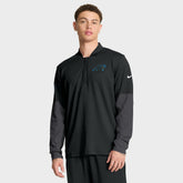 Carolina Panthers Sideline Dri-FIT Half-Zip Pullover Black