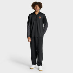 Cincinnati Bengals Sideline Dri-FIT Half-Zip Pullover Black
